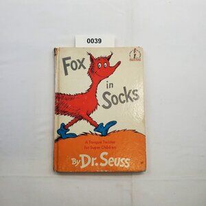 Fox in Socks: A Tongue Twister For Super Children By Dr. Seuss 1965